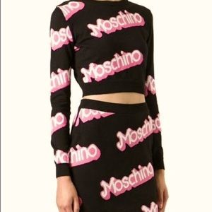 Moschino Barbie Collection Skirt Set SS15